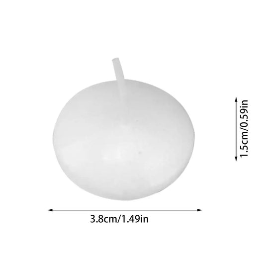 1.5-Inch Unscented Floating Candles – Romantic Pool & Event Décor